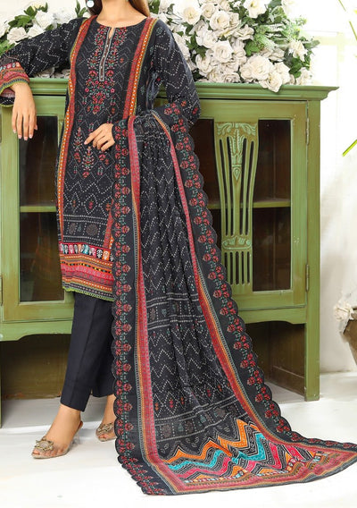 Bin Hameed Emma Embroidered Khaddar Dress - db30408