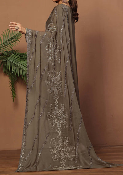 Bin Hameed Nashwa Luxury Embroidered Chiffon Dress - db27825