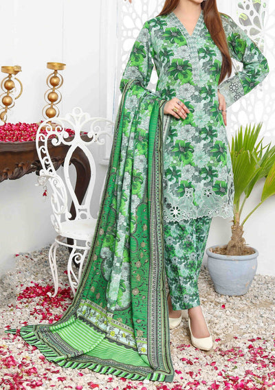 Bin Hameed Rachana Embroidered Khaddar Dress - db27819