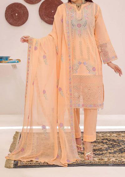 Bin Hameed Raiqa Embroidered Chickenkari Lawn - db26829