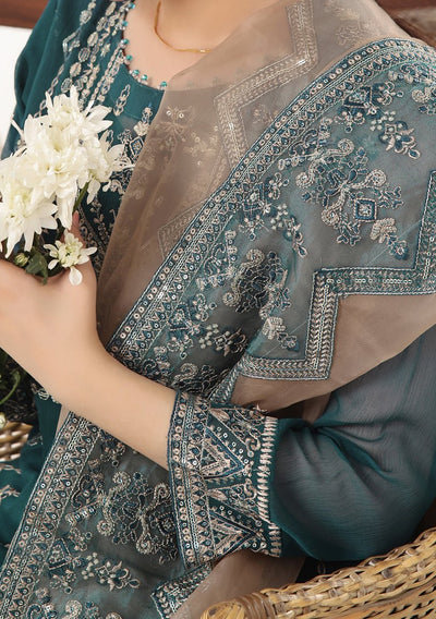 Bin Hameed Sidra Heavy Embroidered Chiffon Dress - db26164