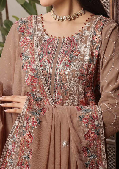 Bin Hameed Sifra Luxury Embroidered Chiffon Dress - db27697