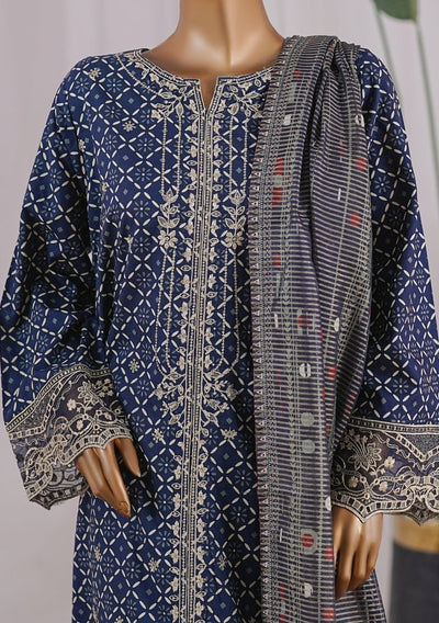 Bin Saeed Ready Made Embroidered Chikankari Dress - db29495