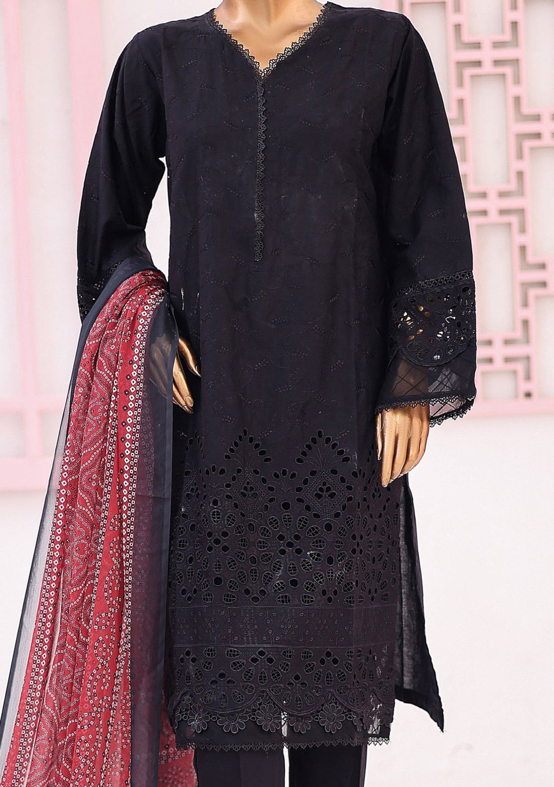 Bin Saeed Ready Made Embroidered Chikankari Dress - db26279 Bin Saeed Ready Made Embroidered Chikankari Dress - db26279