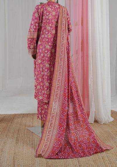 Bin Saeed Ready Made Embroidered Chikankari Dress - db29493