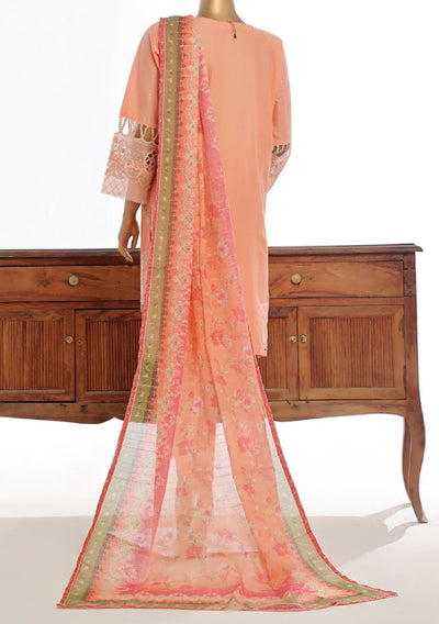 Bin Saeed Ready Made Embroidered Cotton Dress - db28739