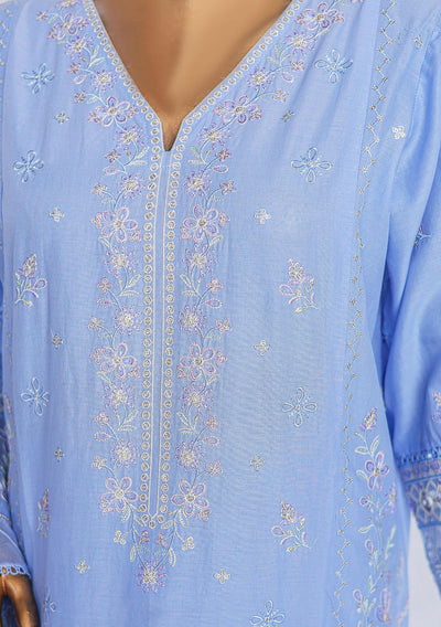 Bin Saeed Ready Made Embroidered Cotton Dress - db27379