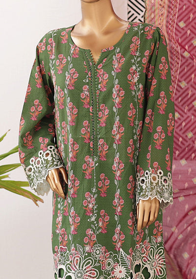 Bin Saeed Ready Made Embroidered Lawn Dress - db25894