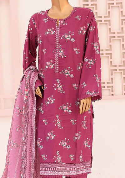 Bin Saeed Ready Made Printed Lawn Dress - db26249