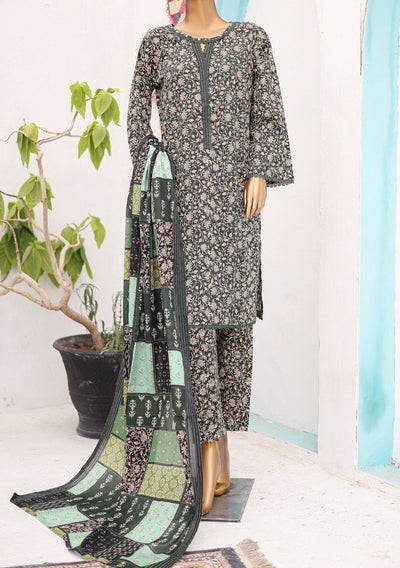 Bin Saeed Ready Made Printed Lawn Dress - db26247