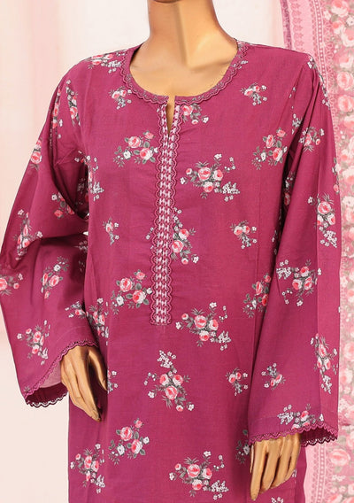 Bin Saeed Ready Made Printed Lawn Dress - db26249