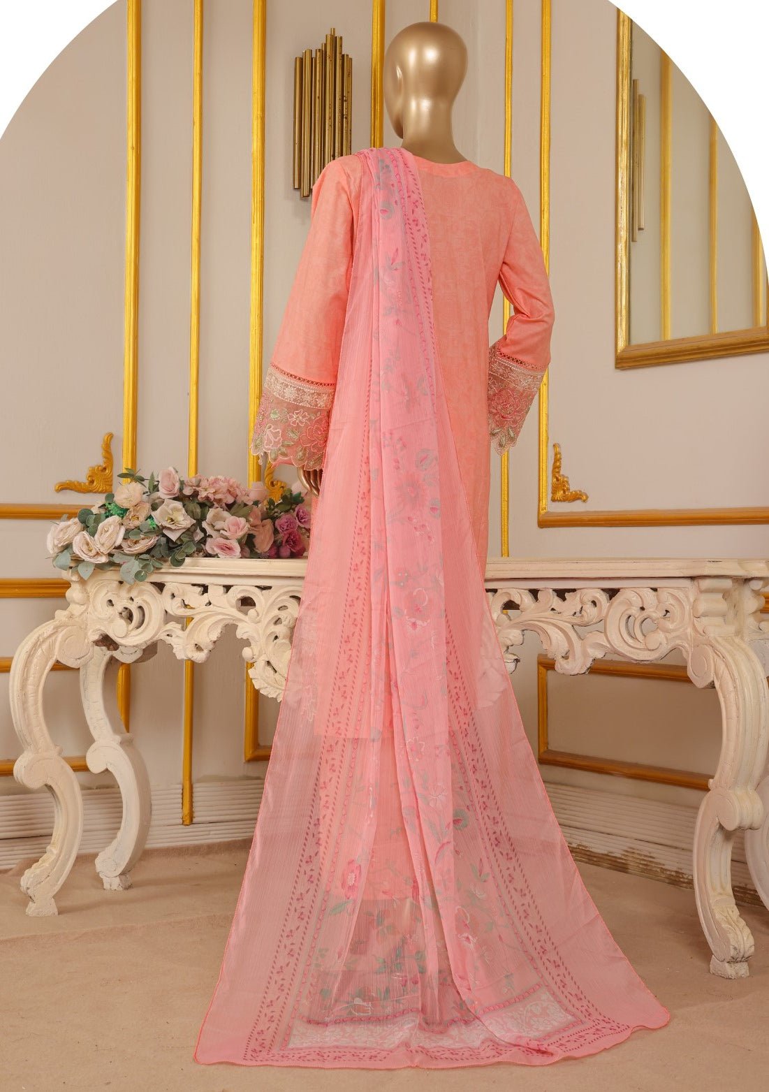 Bin Saeed Readymade Luxury Embroidered Lawn - db29795