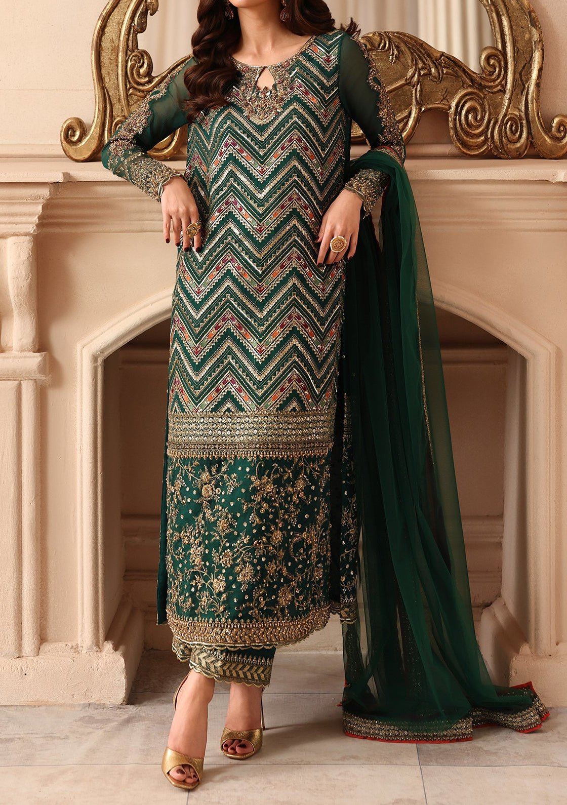 charizma green dress st-skater-dresses