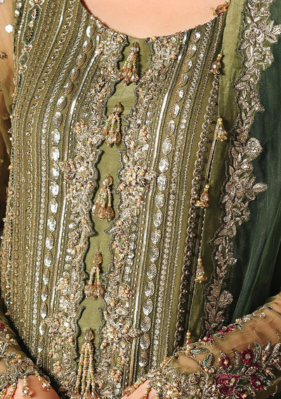 Charizma Embroidered Pakistani Luxury Chiffon Dress - db30352