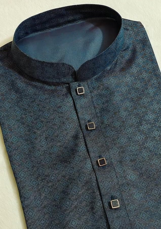 Digital Printed Mixed Cotton Punjabi - db26277