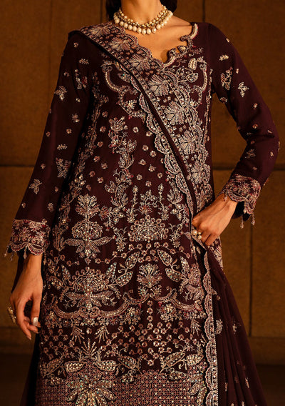 Emaan Adeel Adiba Pakistani Chiffon Dress - db27248