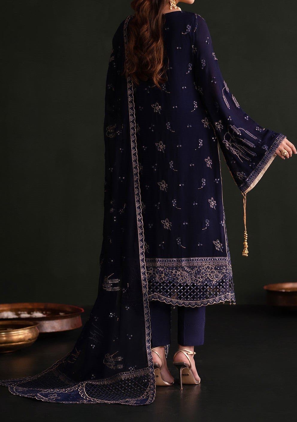 Emaan Adeel Nooresha Luxury Chiffon Dress - db28318