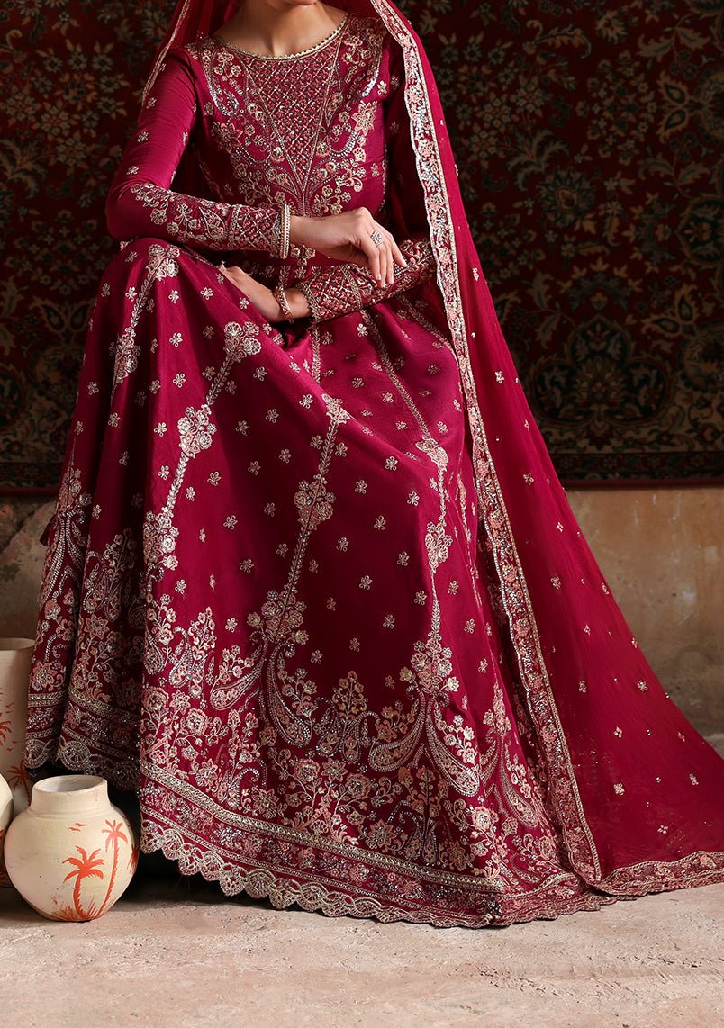 Emaan Adeel Pakistani Luxury Anarkali Suit - db30361