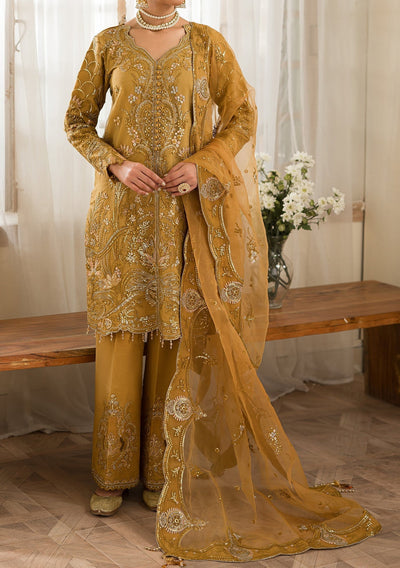 Emaan Adeel Zoe Pakistani Luxury Organza Dress - db26610