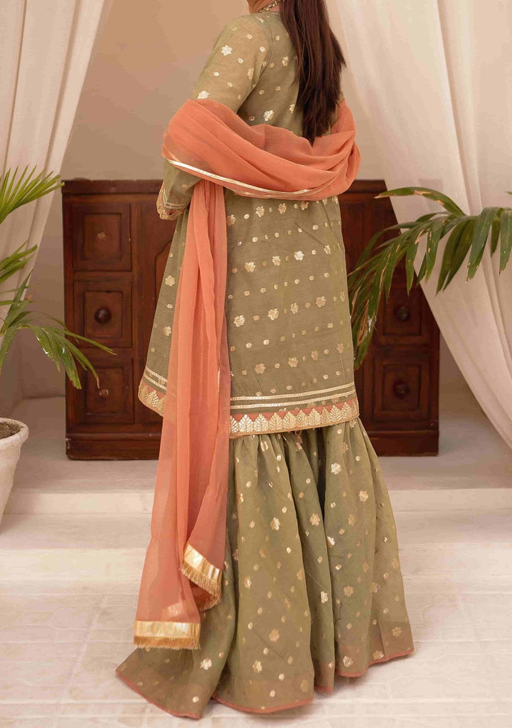 Girl's Ready Made Pakistani Sharara Dress