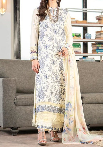 Gulljee Emira Ready Made Embroidered Lawn Dress - db26329