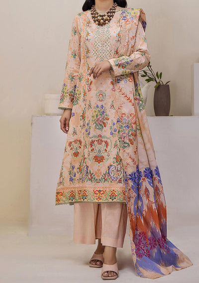 Gulljee Mahajal Ready Made Embroidered Lawn Dress - db26179