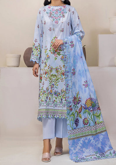Gulljee Mahajal Ready Made Embroidered Lawn Dress - db26178