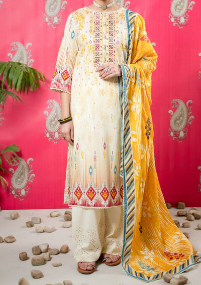 Gulljee Naqsh Ready Made Embroidered Printed Lawn - db26361