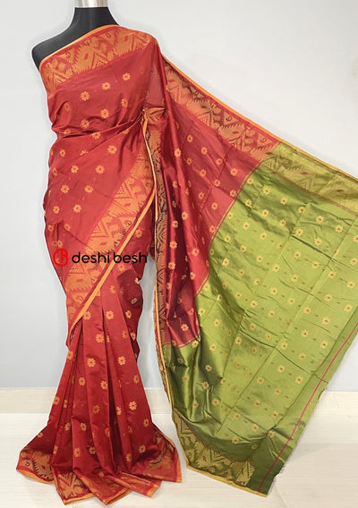 Handloom Jacquard Katan Silk Saree - db25803