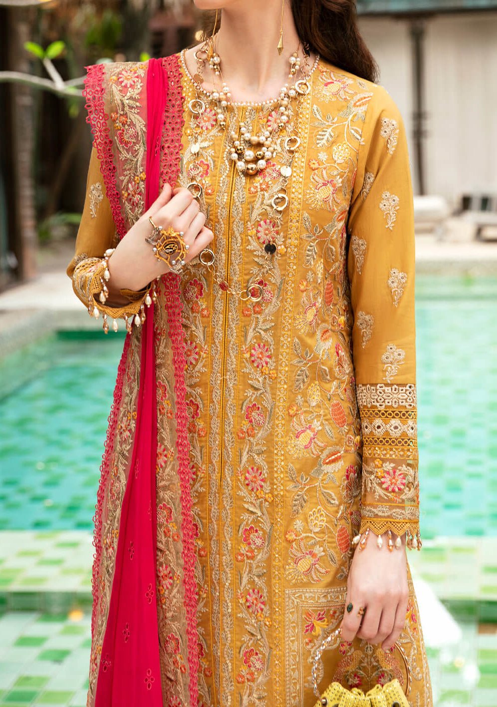 Imrozia Elèa Pakistani Luxury Lawn Dress - db25953