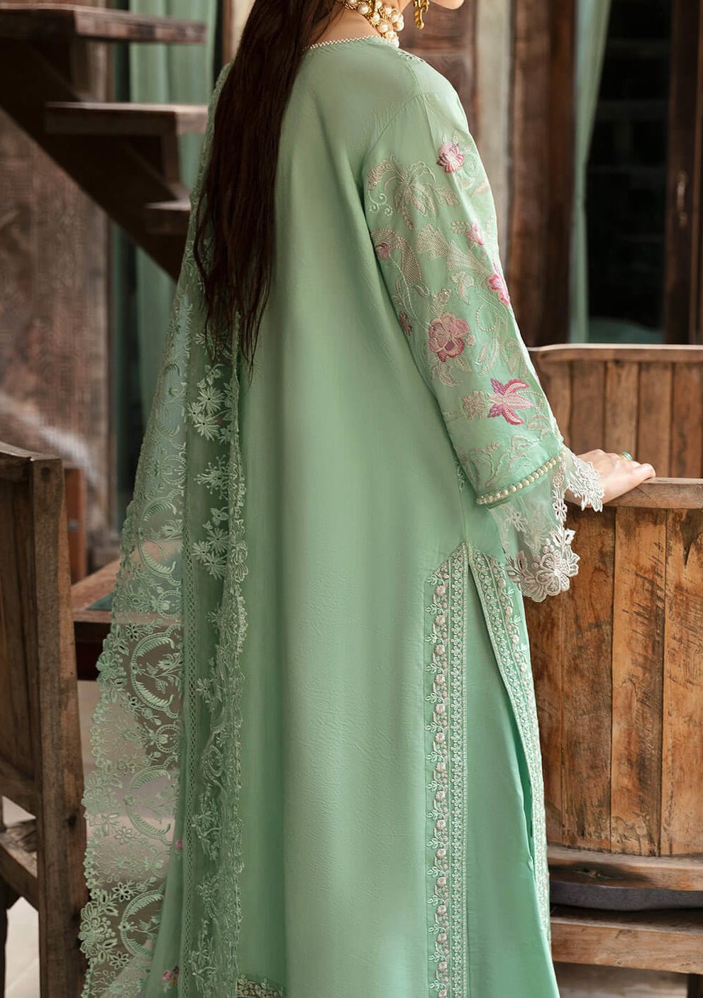 Imrozia Maya Pakistani Luxury Lawn Dress