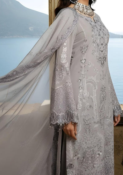 Imrozia Mehr e Mah Pakistani Luxury Chiffon Dress - db30346
