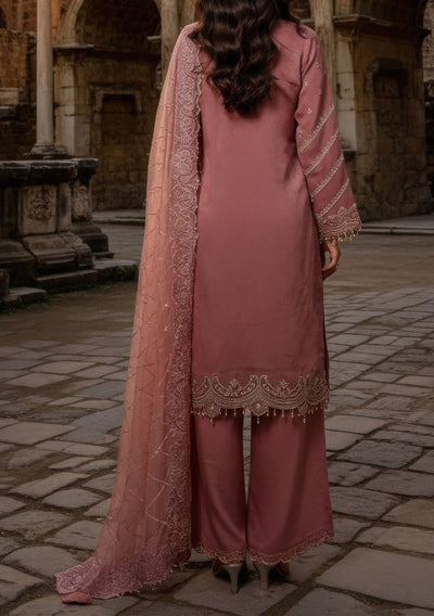 Imrozia Mehr e Mah Pakistani Luxury Chiffon Dress - db30345