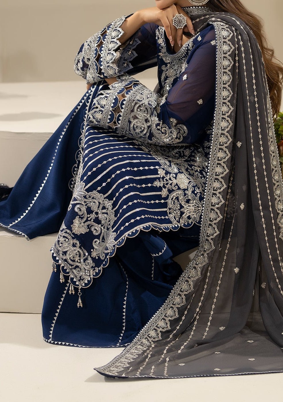 Imrozia Nisha Pakistani Luxury Dress - db28907