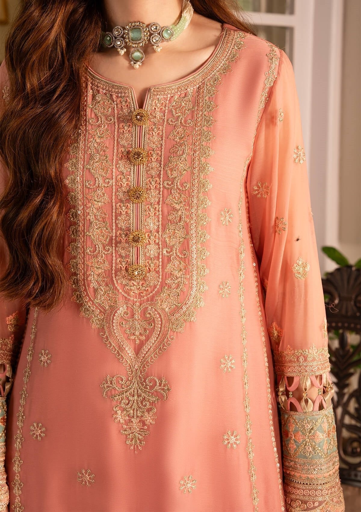 Imrozia Noor Jahan Pakistani Luxury Dress - db28479