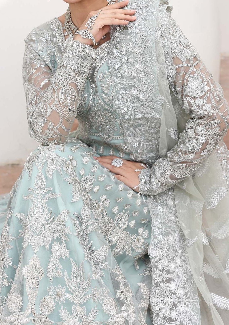 Imrozia Saiyara Pakistani Luxury Anarkali Suit - db29907