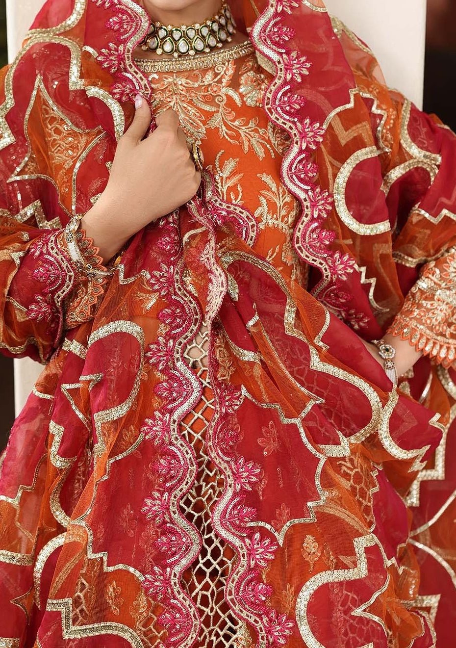 Imrozia Saiyara Pakistani Luxury Anarkali Suit - db29908