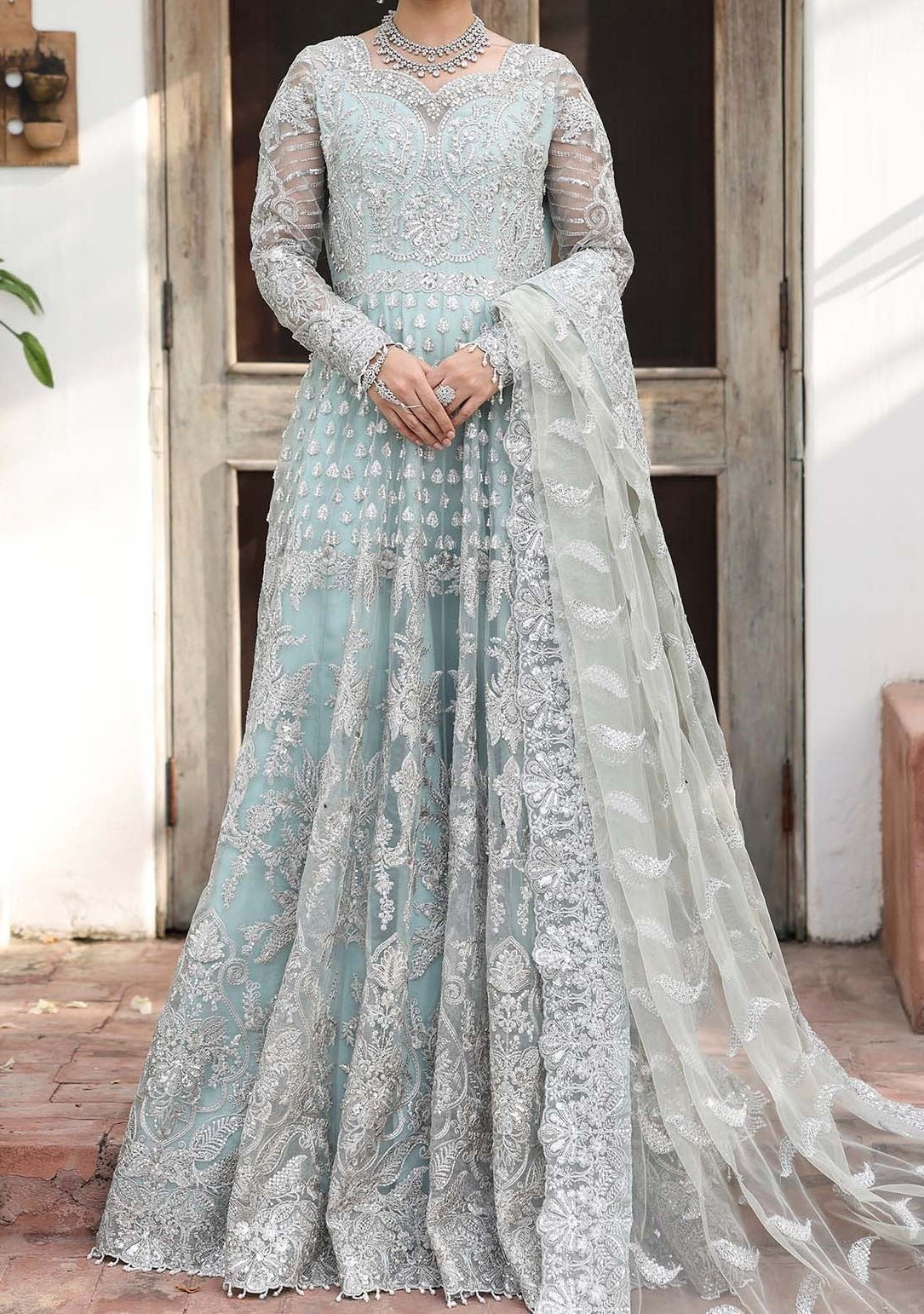 Imrozia Saiyara Pakistani Luxury Anarkali Suit - db29907