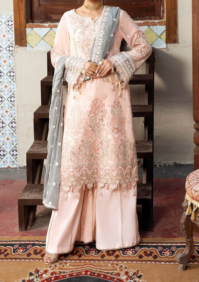 Imrozia Sitarah Pakistani Luxury Chiffon Dress - db27600