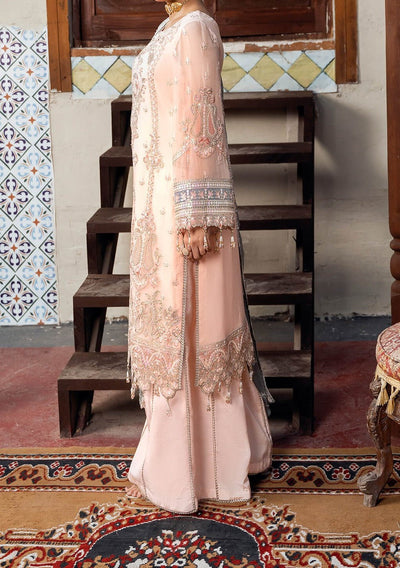 Imrozia Sitarah Pakistani Luxury Chiffon Dress - db27600