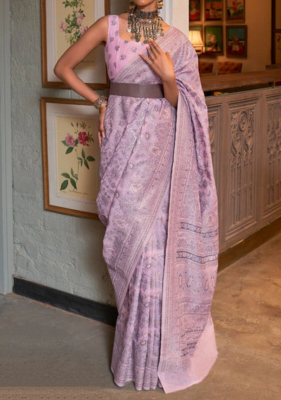 Kafreen Designer Silk Handloom Weaving Saree - db28275