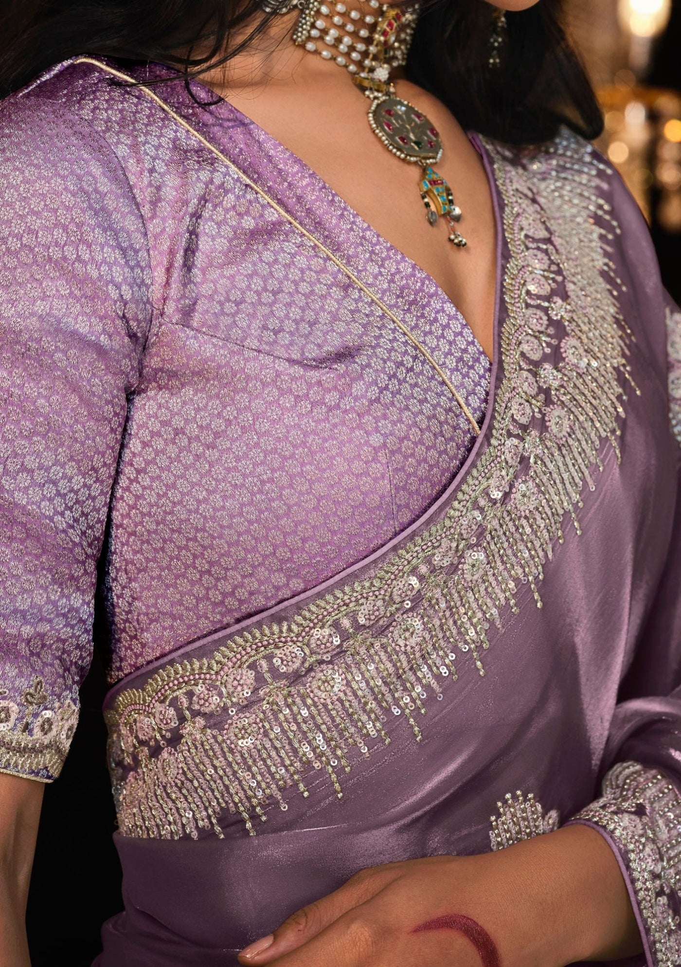 Kimora Designer Kajal Party Wear Saree - db25938