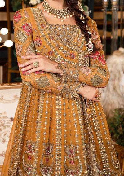 Maria.B Embroidered Pakistani Luxury Lehenga Suit - db28822