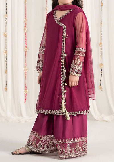Maria.B Girl's Embroidered Polyester Net Suit - db28127