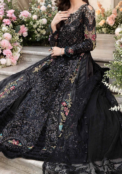 Maria.B Mbroidered Pakistani Organza Anarkali - db26290