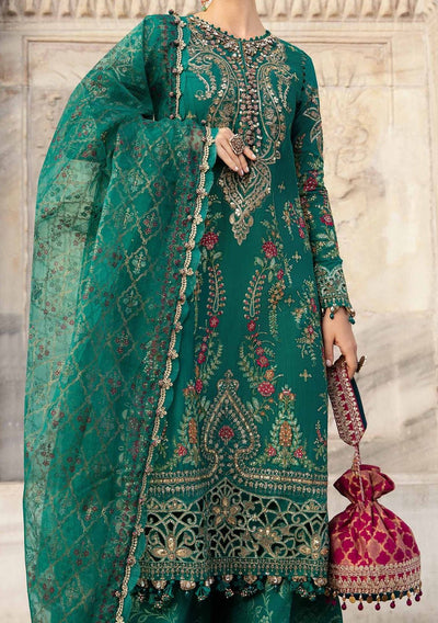 Maria.B Pakistani Luxury Embroidered Dress - db27234