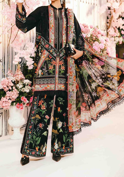 Maria.B Pakistani Luxury Embroidered Lawn Suit - db29453