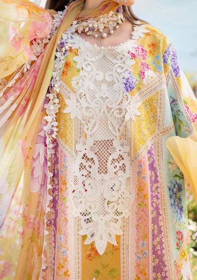 Maria.B Pakistani Luxury Embroidered Lawn Suit - db29455