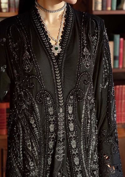 Maria.B Pakistani Luxury Embroidered Linen Suit - db30383