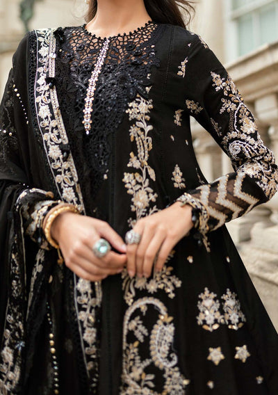 Maria.B Pakistani Luxury Embroidered Raw Silk Suit - db30387